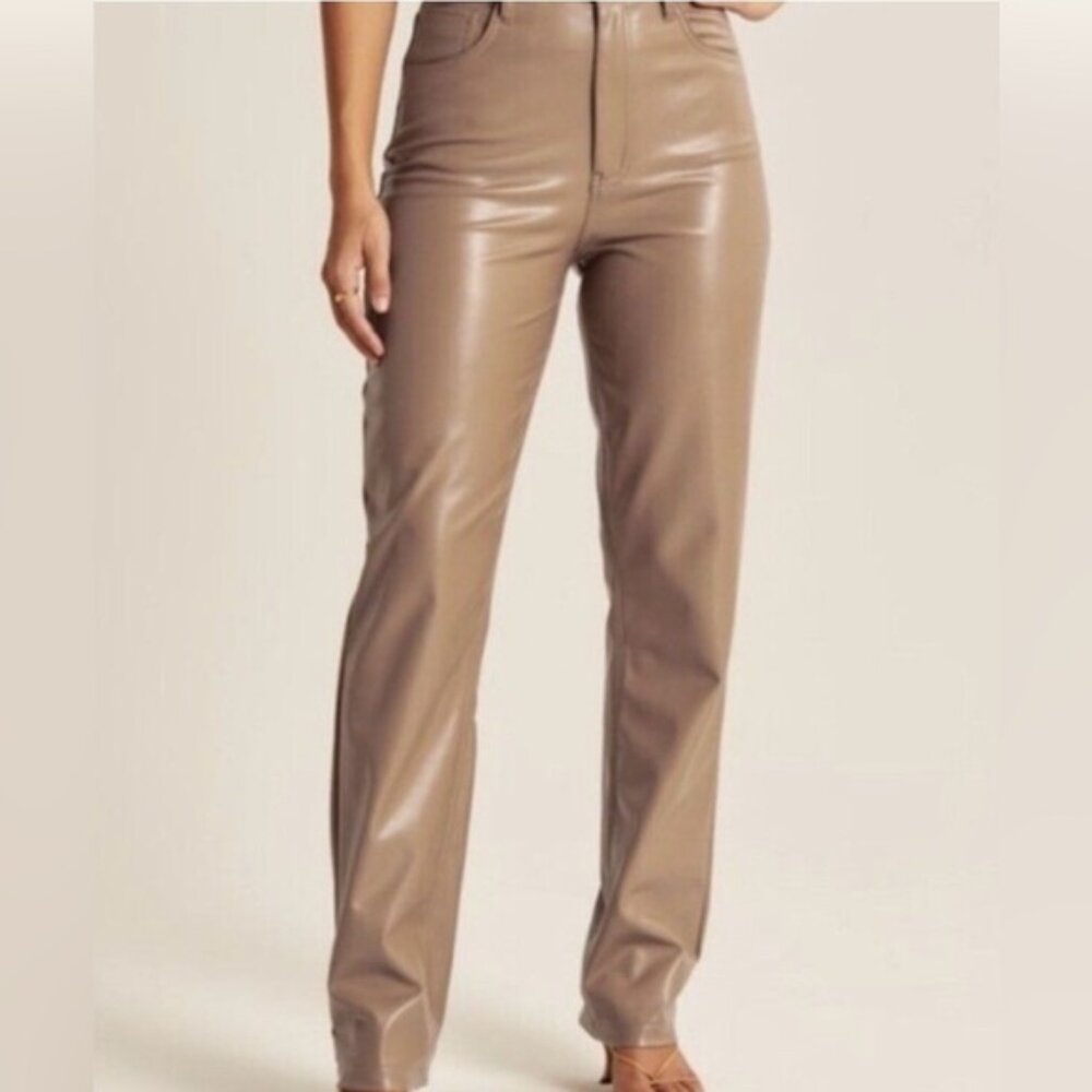 Abercrombie  &  Fitch The 90s Straight Vegan Pants